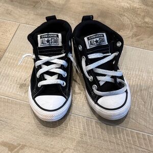 Converse Kids Classic Black and White Sneakers